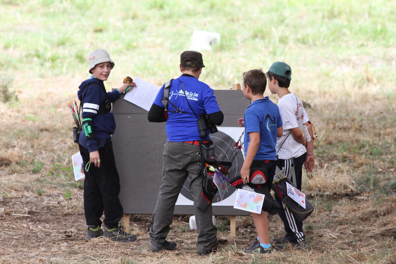 Championnat de France jeunes - Tir Campagne<BR>10 - 11 Juillet 2014 à Château-Arnoux-Saint-Auban. 